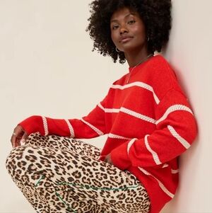 Aerie Softest Luxe Crew Sweater - Bright red -